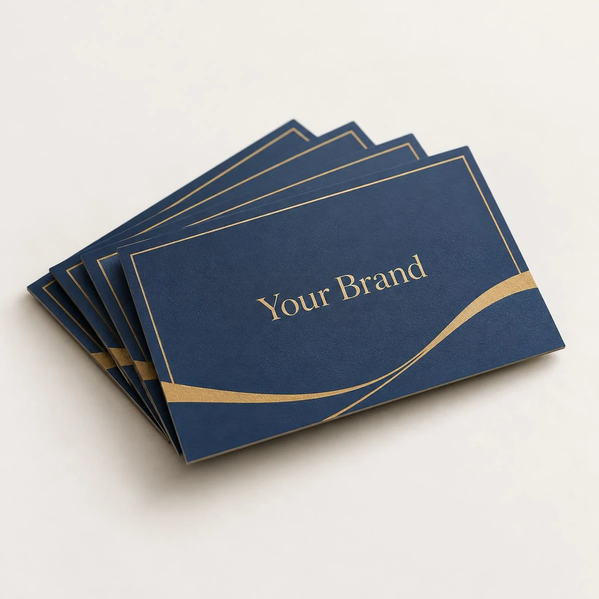 One-sided business cards